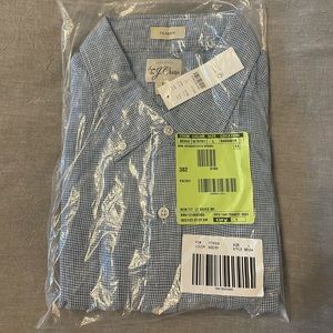 J.Crew Baird McNut Linen Button Down Shirt